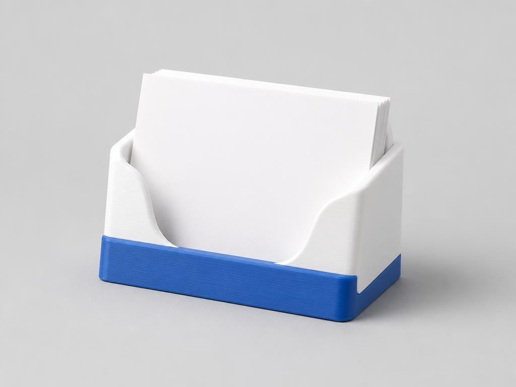 Porta-cartão de visita impresso em 3D